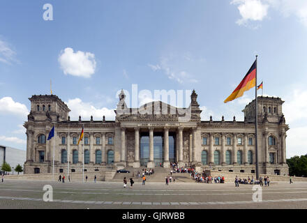 Reichstag, Sitz des Bundestages Berlin 2 Stockfoto