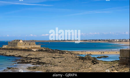 Atlantik-Salzwasser-Meer Stockfoto