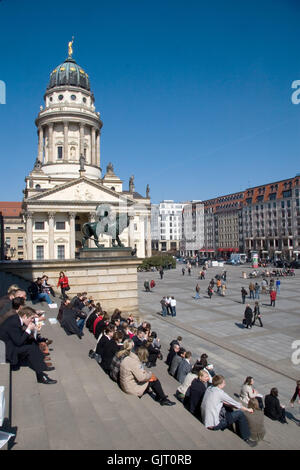 Konzerthaus-Treppen Stockfoto