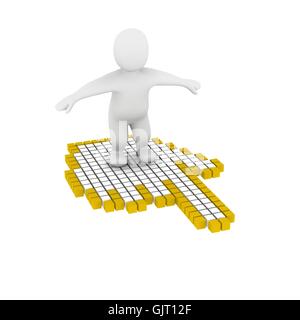 Cursor-Maus-Computer-Maus Stockfoto