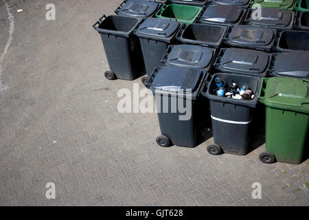 Müll Müll recycling Stockfoto