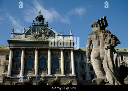 Justizpalast in München Stockfoto