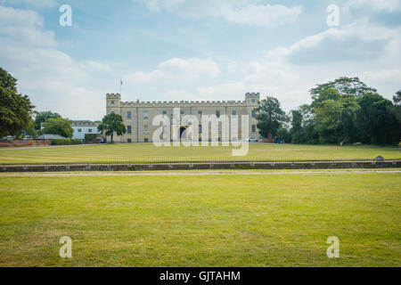 Die Vorderseite des Syon House, Syon Park, Hounslow, England, UK Stockfoto