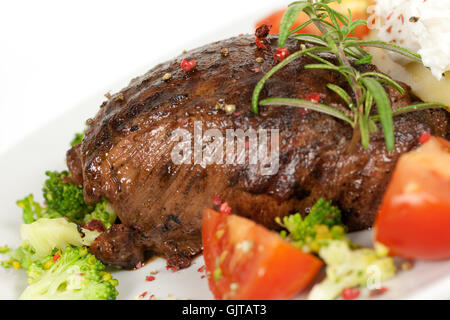 Rump Steak Filet mignon Stockfoto