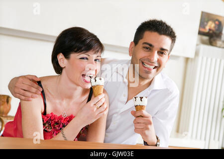 Mann-Frau-Menschen Stockfoto