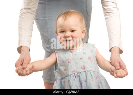 blaue Menschen Menschen Stockfoto