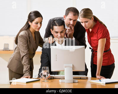 Frau-Menschen-Menschen Stockfoto