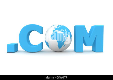 blaue Wort Domäne Stockfoto