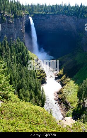 Helmcken falls Murtle River kan Stockfoto