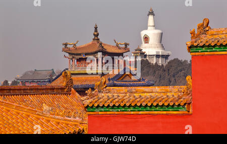 China Palast Peking Stockfoto