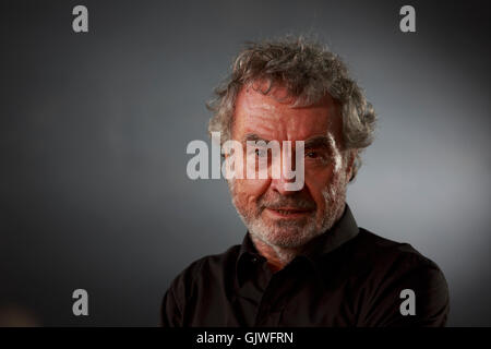 Edinburgh, UK. 17. August 2016. Edinburgh International Book Festival 5. Tag. Edinburgh International Book Festival findet statt in Charlotte Square Gardens. Edinburgh. Abgebildete John Hände. Pako Mera/Alamy Live-Nachrichten Stockfoto