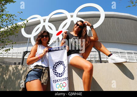 Rio De Janeiro, Brasilien. 17. August 2016. Gesamtansicht: Rio Olympischen Spiele 2016 in Rio De Janeiro, Brasilien. © Sho Tamura/AFLO SPORT/Alamy Live-Nachrichten Stockfoto