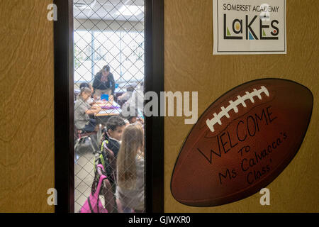 West Palm Beach, Florida, USA. 18. August 2016. Somerset Akademie Seen Klassenzimmer in West Palm Beach, Florida am 17. August 2016. © Allen Eyestone/der Palm Beach Post/ZUMA Draht/Alamy Live-Nachrichten Stockfoto