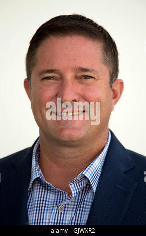 West Palm Beach, Florida, USA. 18. August 2016. Alex Tamargo, Gründungsdirektorin von SLAM-Charter-Schule in West Palm Beach, Florida am 18. August 2016. © Allen Eyestone/der Palm Beach Post/ZUMA Draht/Alamy Live-Nachrichten Stockfoto