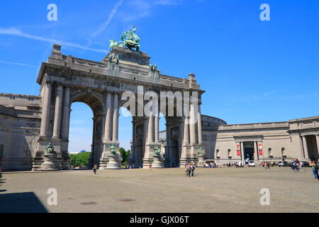 architektonische Bogen Belgien Stockfoto