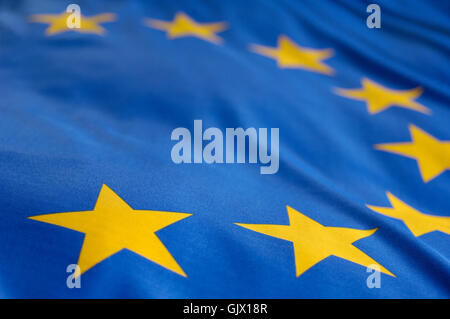 EU-Flagge Stockfoto