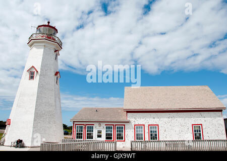 East Point Lighthouse - Prince Edward Island - Kanada Stockfoto