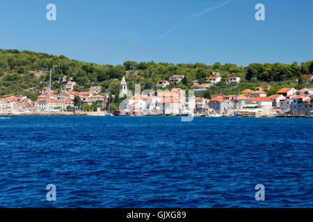 Prvic Luka, Kroatien Stockfoto