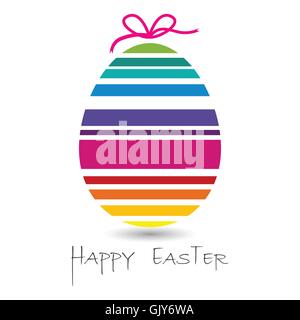Osterkarte für Sie design Stock Vektor