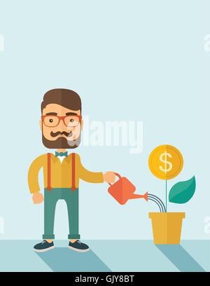 Investor Geschäftsmann Stock Vektor