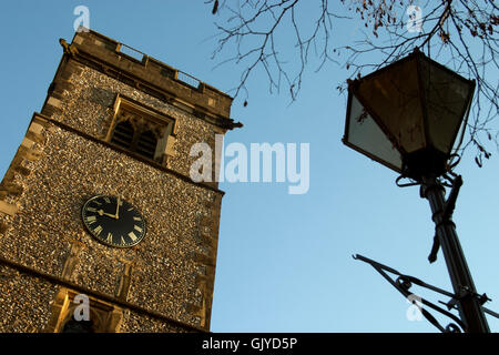 St Albans Uhrturm Stockfoto