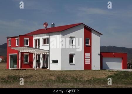 modernes Haus Stockfoto