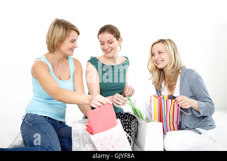 Paperbags begeistert anspruchslose Stockfoto