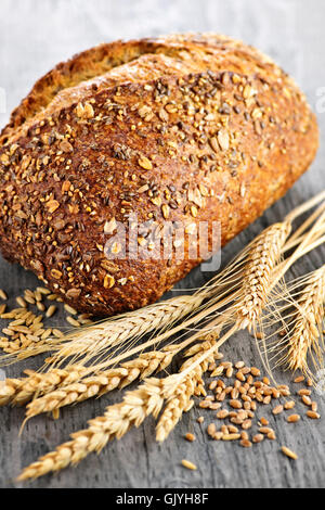 Brot backen Stockfoto