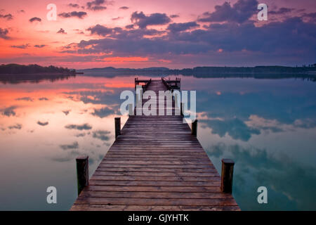 Wörthsee Stockfoto
