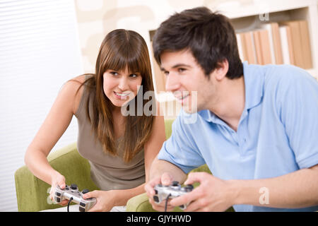 Game-Turnier spielen Stockfoto