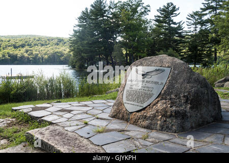 Camp Buckner bei der United States Military Academy in West Point, NY, USA Stockfoto