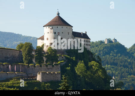 Alpen-Wand-Festung Stockfoto