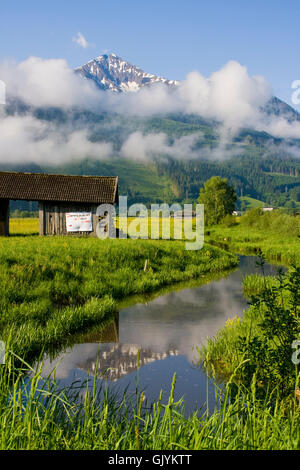 Landschaft - Zell bin sehen, Österreich Stockfoto