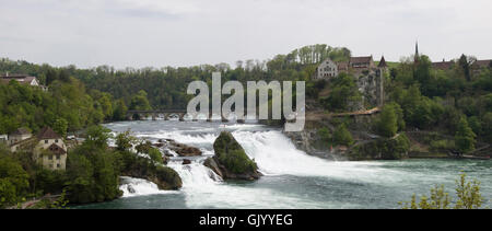 Rheinfall in schaffhausen Stockfoto