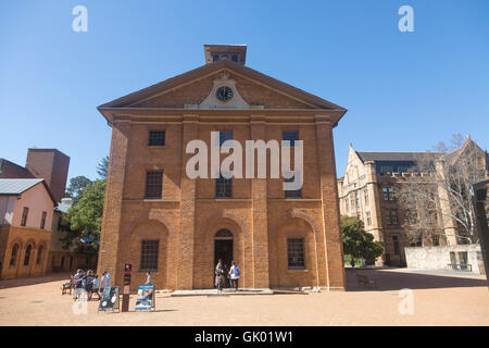 Hyde Park Barracks historisches Museum in Macquarie Street, Sydney, Australien Stockfoto