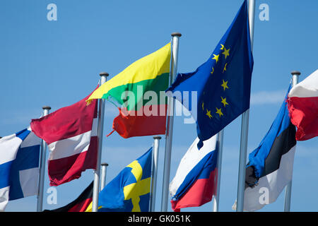 baltischen Staaten Stockfoto