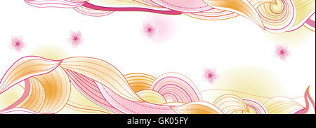 abstrakte Muster Kurve Stockfoto