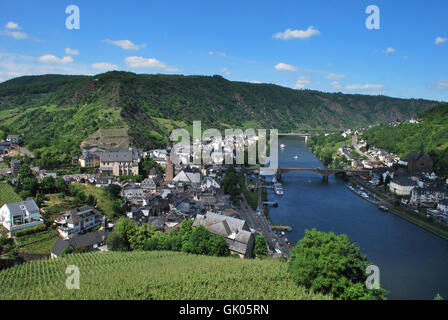 Cochem an der Mosel (Deutschland) Stockfoto