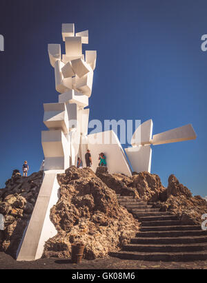 Lanzarote, Spanien - 22. August 2016: The Monument al Campesino des Künstlers Cäsar Manrique, Lanzarote, Kanarische Inseln, Stockfoto