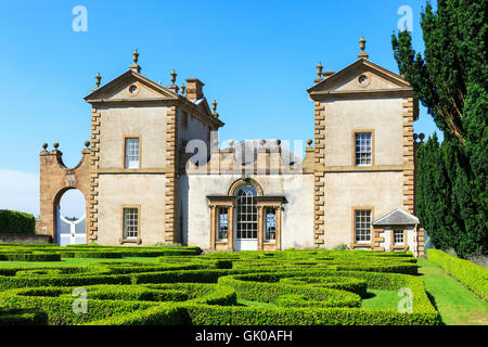 Chatelherault House, in der Nähe von Hamilton, Lanarkshire, gebaut aus dem 18. Jahrhundert palladian Haus, entworfen von William Adam Stockfoto