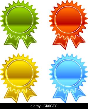 Award-Icon-set Stock Vektor