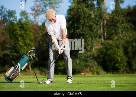 Sport Sport Golf Stockfoto