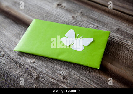 Schmetterling Frühling Geschenk Stockfoto