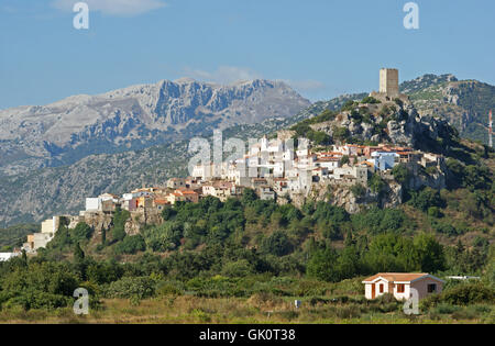 Posada - Dorf auf Sardinien Stockfoto