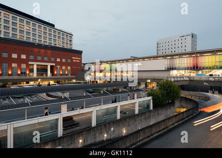 Nara, Japan - 22. November 2016: Nara befindet sich ein Bahnhof befindet sich in Nara, Japan. Stockfoto