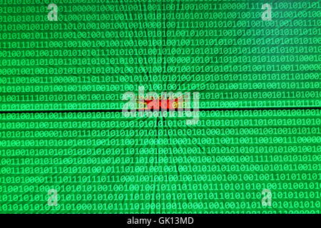 Binär-code Stockfoto