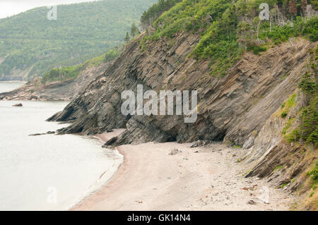 Fleisch-Bucht in Cape Breton - Nova Scotia - Kanada Stockfoto