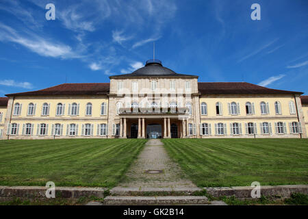 Schloss Hohenheim in stuttgart Stockfoto