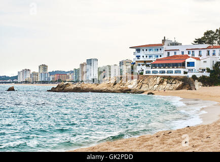 Küste von Platja d ' Aro Stockfoto