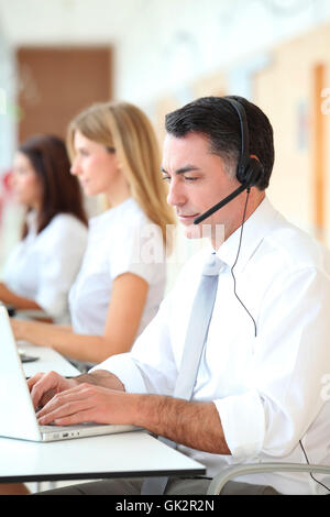Frau Büro seminar Stockfoto